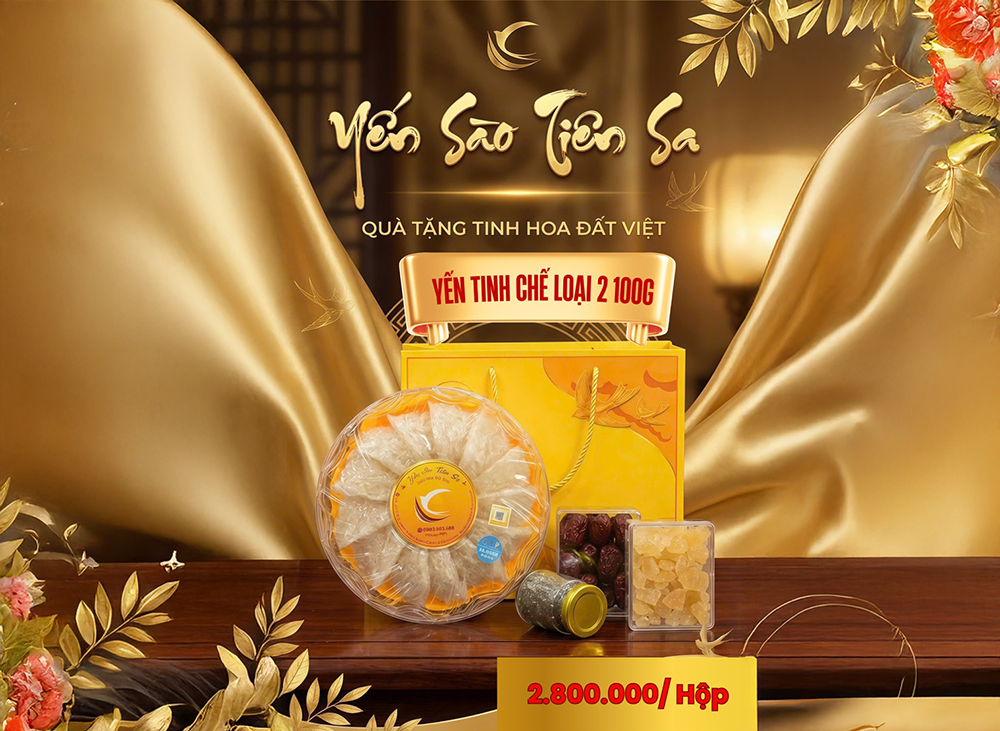 Yến tinh chế loại 3 50g (giá 1.400.000)